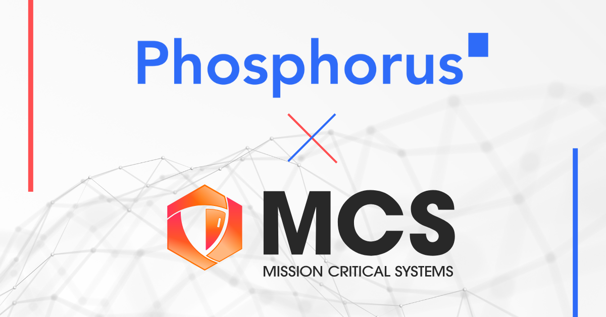 Phosphorus and Mission Critical Systems Announce New Partnership to Deliver xIoT Security to US Enterprises