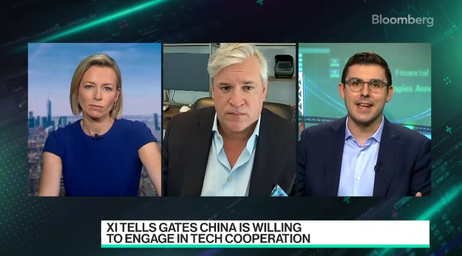 Rouland on Bloomberg: China Is Ahead of Us in AI
