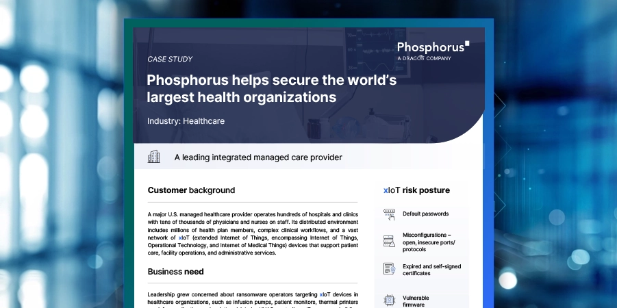 Healthcare Case Study