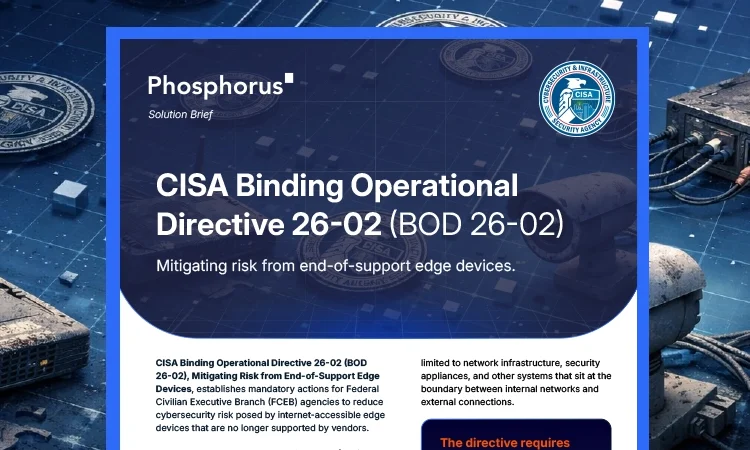 Mitigating risk from end-of-support edge devices