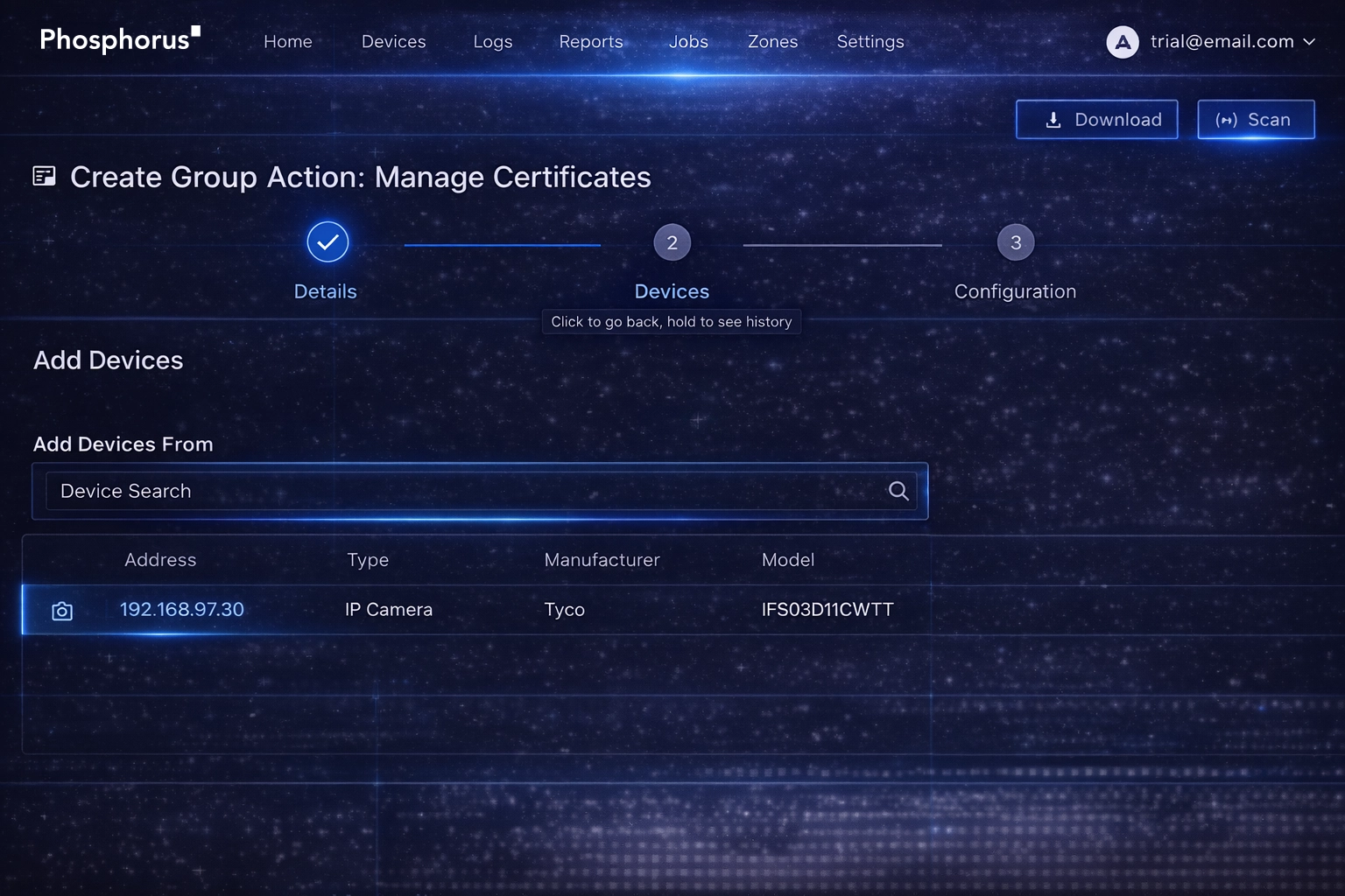 Certificate lifecycle automation step