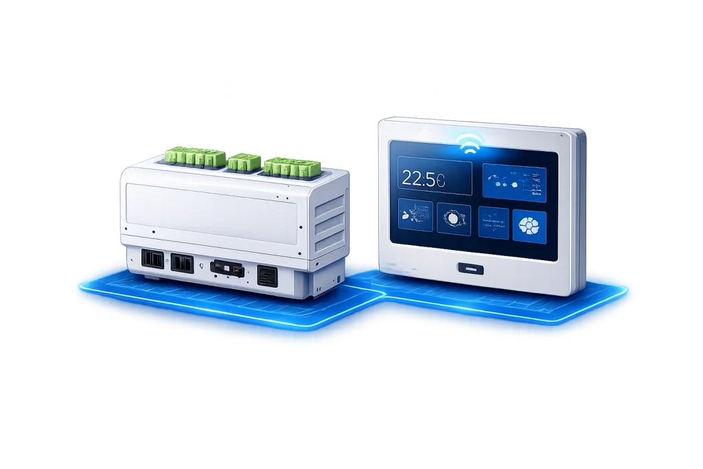 BACnet building automation device for managing HVAC and facility systems