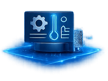 environmental monitoring sensors measuring temperature humidity and conditions