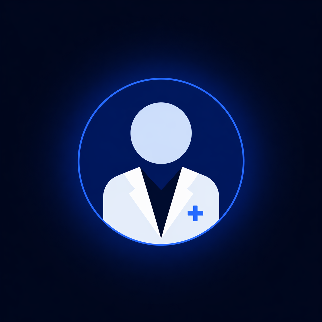 Healthcare professional avatar icon